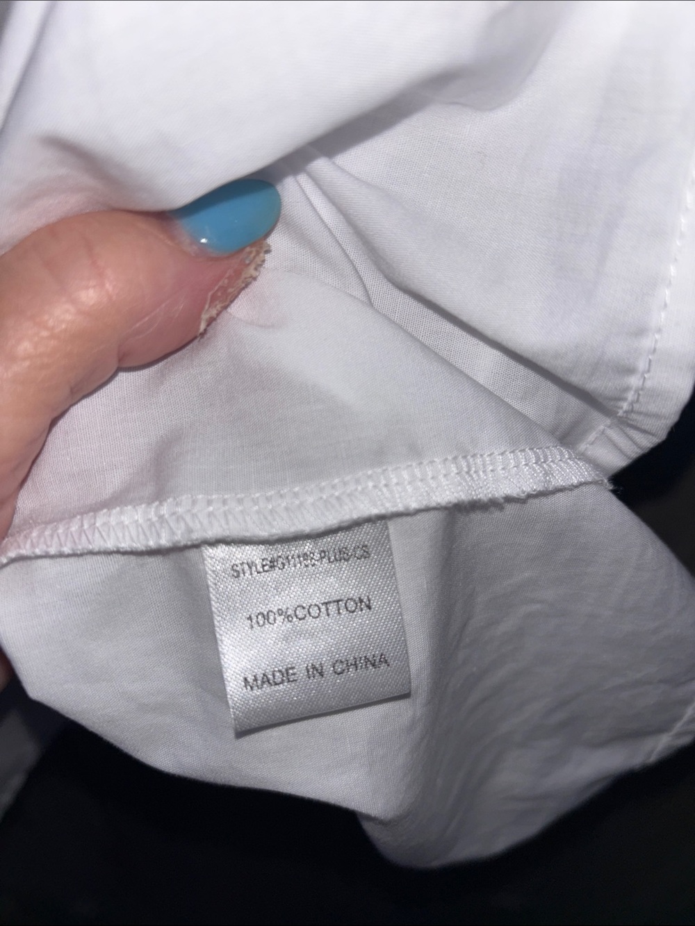 Jodifl Chic Feminine White Top Blouse Laser Floral Bell Women’s Plus 3X NWOT - Picture 6 of 7